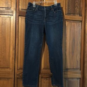 St. John's Bay Blue Straight Leg Jeans Classic Style